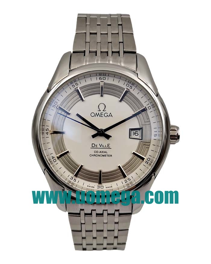 41MM UK Omega De Ville 431.30.41.21.02.001 Silver Dials Replica Watches