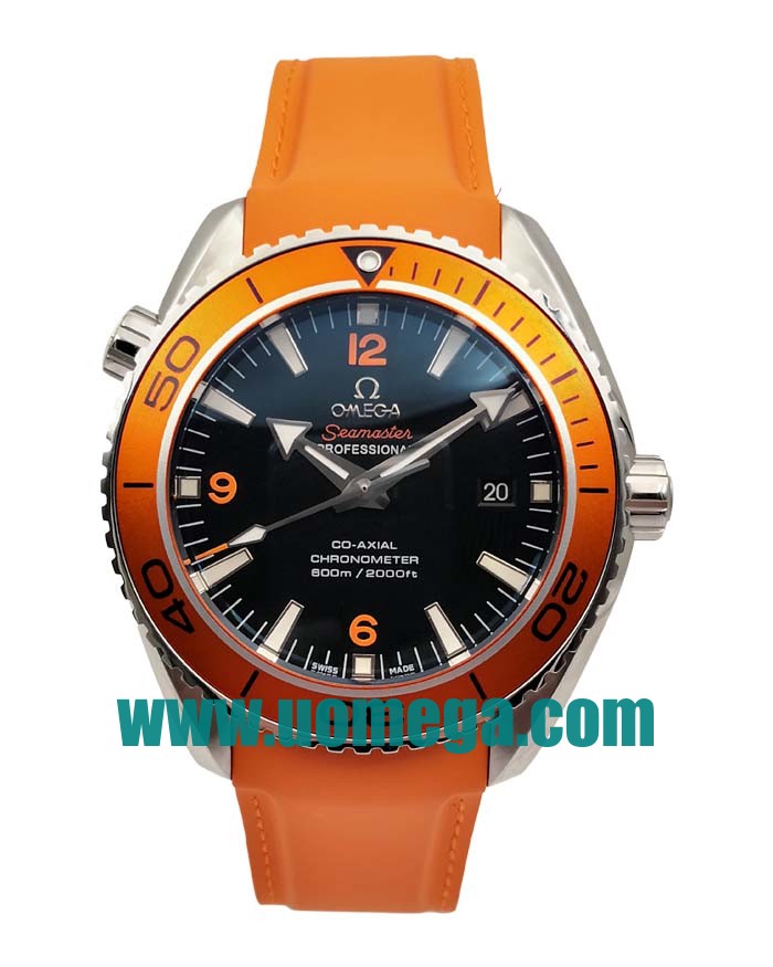 44.5MM UK Omega Seamaster Planet Ocean 232.32.42.21.01.001 Black Dials Replica Watches