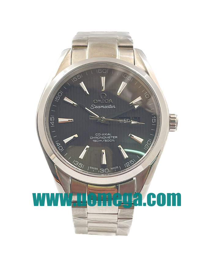 41MM UK Omega Seamaster Aqua Terra 150M 231.10.43.22.06.001 Black Dials Replica Watches