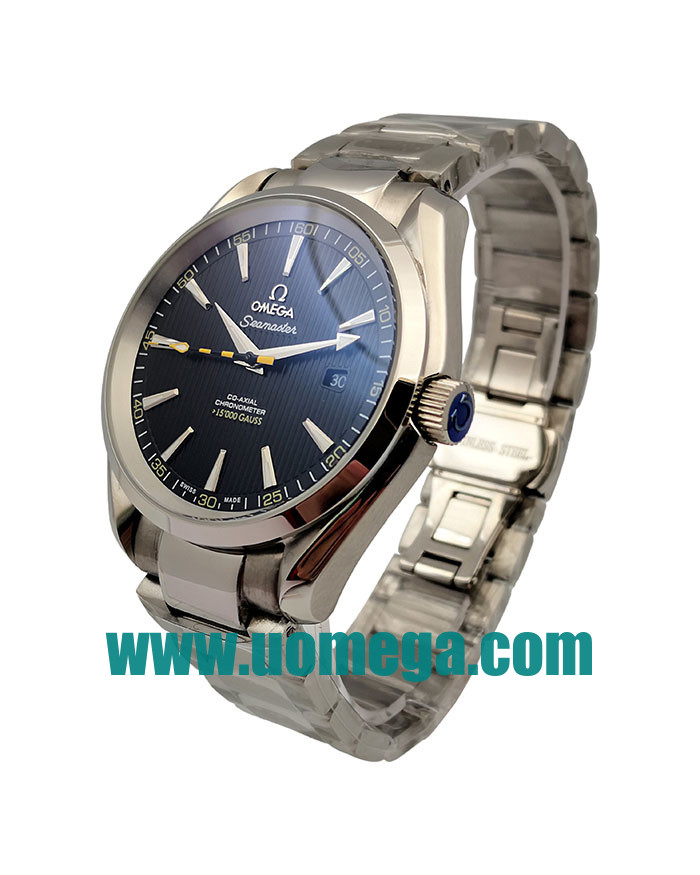 41MM UK Omega Seamaster Aqua Terra 150 M 231.10.42.21.01.002 Black Dials Replica Watches