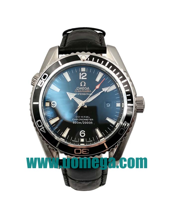 44MM UK Omega Seamaster Planet Ocean 215.33.44.21.01.001 Black Dials Replica Watches