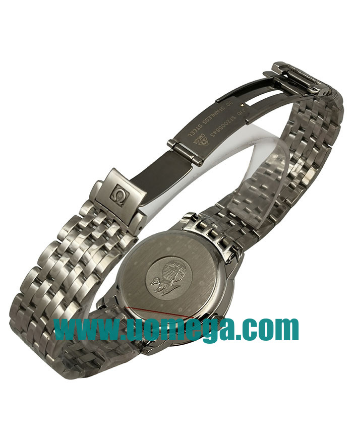 39.5MM UK Omega De Ville 424.10.40.20.06.001 Gray Dials Replica Watches