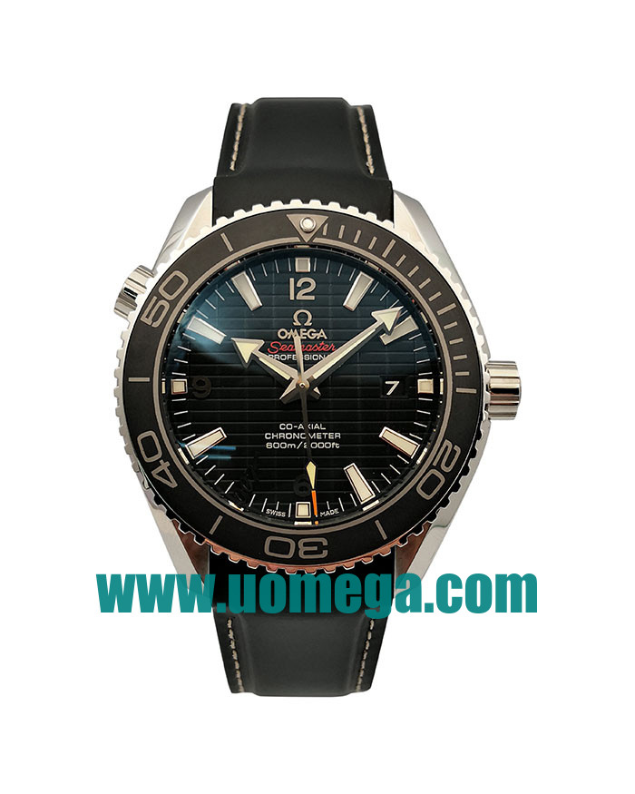 44MM UK Omega Seamaster Planet Ocean 215.33.44.21.01.001 Black Dials Replica Watches