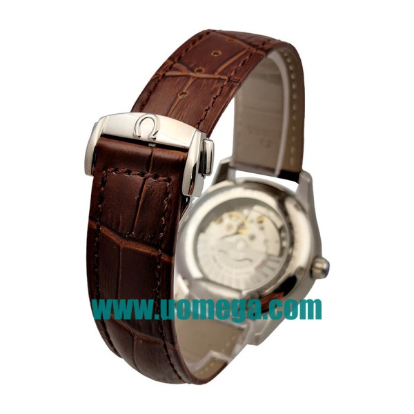 41.5MM UK Omega De Ville Hour Vision 431.10.41.21.003 Brown Dials Replica Watches