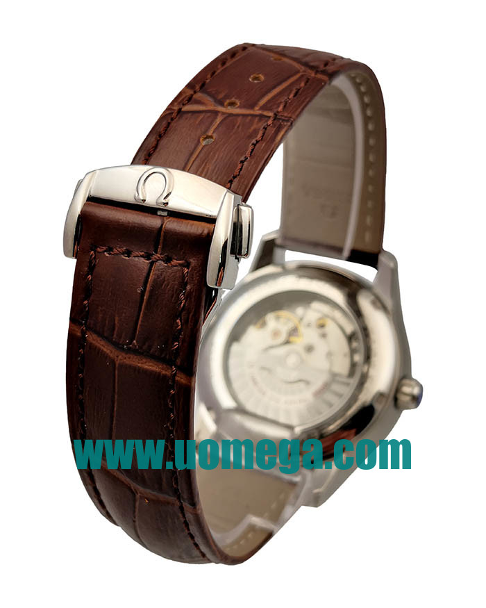 41.5MM UK Omega De Ville Hour Vision 431.10.41.21.003 Brown Dials Replica Watches