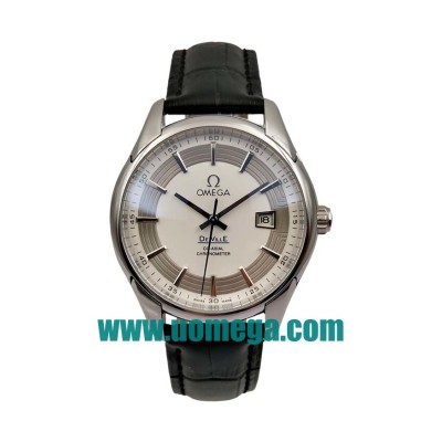 41MM UK Omega De Ville 431.33.41.21.02.001 Silver Dials Replica Watches