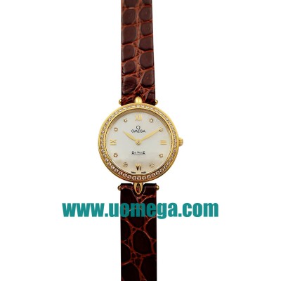 27.4MM UK Omega De Ville 424.58.27.60.55.001 Mother-of-pearl Dials Replica Watches