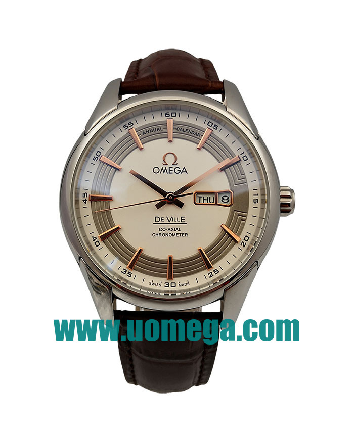 41MM UK Omega De Ville 431.33.41.22.02.001 Silver Dials Replica Watches