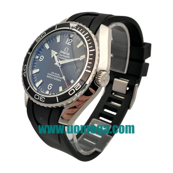 43MM UK Omega Seamaster Planet Ocean 2900.50.91 Black Dials Replica Watches