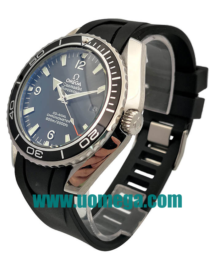 43MM UK Omega Seamaster Planet Ocean 2900.50.91 Black Dials Replica Watches
