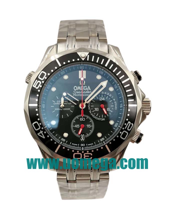 44MM UK Omega Seamaster 300 M 212.30.42.50.01.001 Black Dials Replica Watches