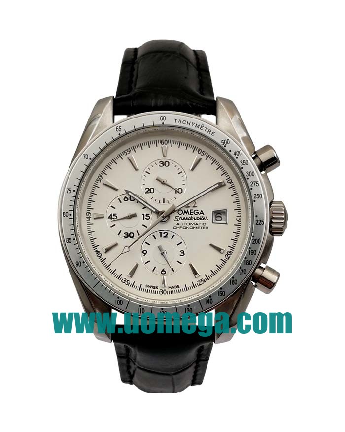 40MM UK Omega Speedmaster 3813.30.00 Silver Dials Replica Watches