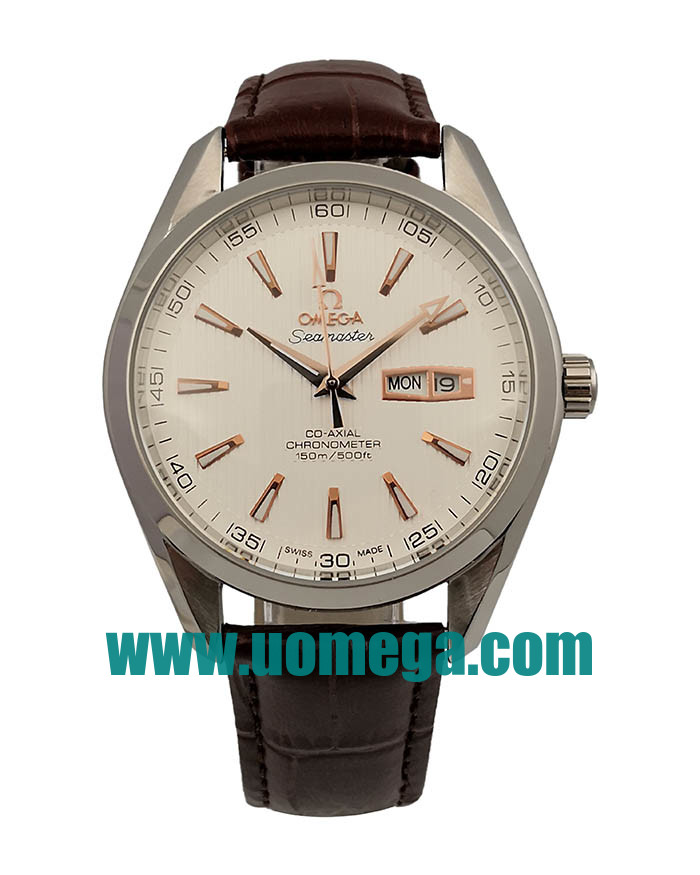 40MM UK Omega Seamaster Aqua Terra 231.13.43.22.02.002 Silver Dials Replica Watches