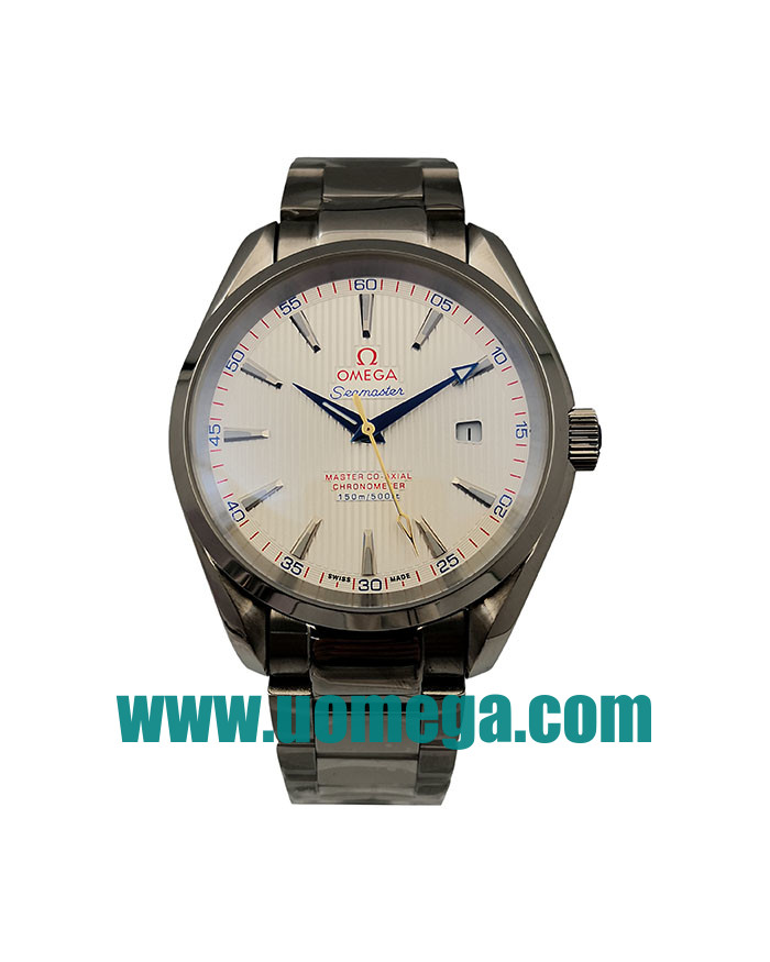 40MM UK Omega Seamaster Aqua Terra 150 M 231.10.42.21.02.004 Silver Dials Replica Watches