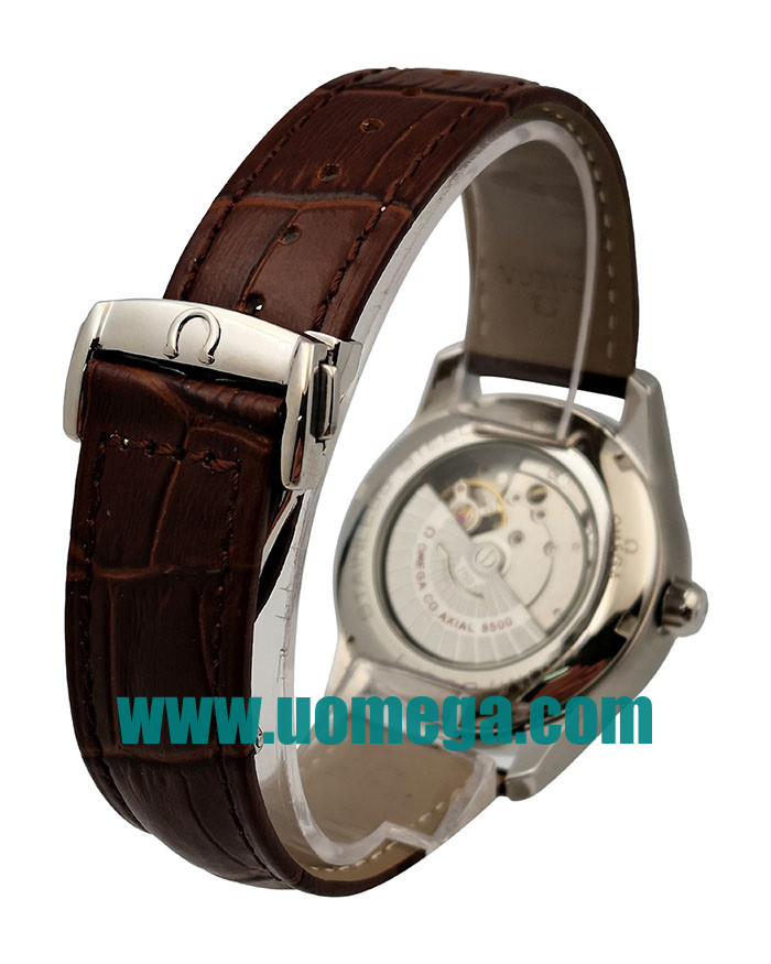 41MM UK Omega De Ville Hour Vision 431.13.41.22.01.001 Brown Dials Replica Watches