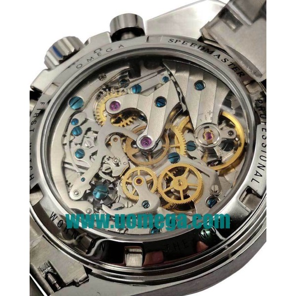 40.5MM UK Omega Speedmaster 3570.50.00 Black Dials Replica Watches