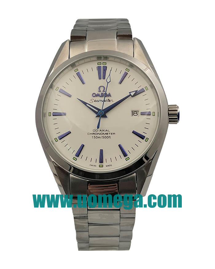 40MM UK Omega Seamaster 2503.33.00 White Dials Replica Watches