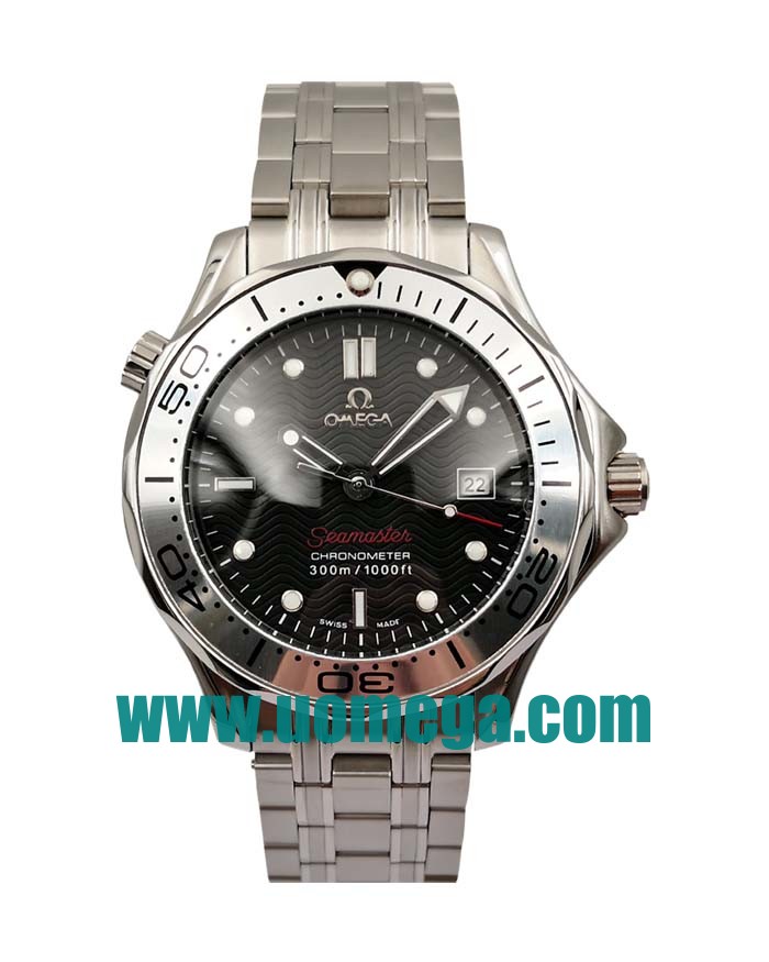 42MM UK Omega Seamaster 300 M 2251.50 Black Dials Replica Watches
