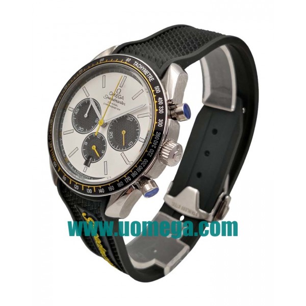 43MM UK Omega Speedmaster Racing 326.32.40.50.04.001 White Dials Replica Watches