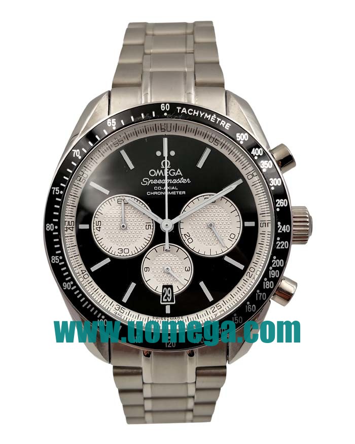 44MM UK Omega Speedmaster Racing 326.30.40.50.01.002 Black Dials Replica Watches