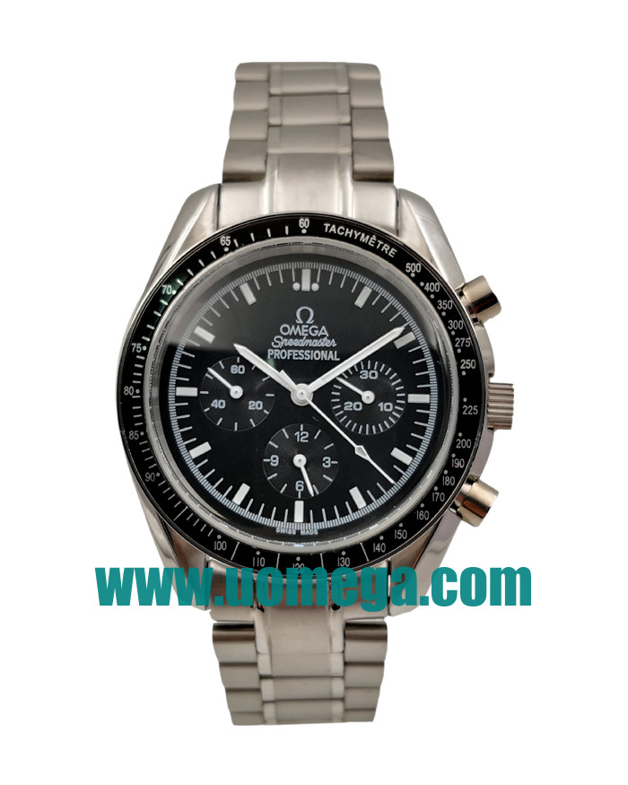 40MM UK Omega Speedmaster 3570.50.00 Black Dials Replica Moonwatches